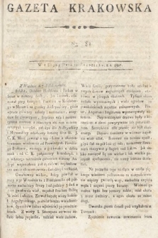 Gazeta Krakowska. 1807 , nr 82