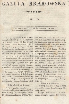 Gazeta Krakowska. 1807 , nr 83