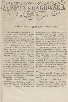 Gazeta Krakowska. 1816, nr 56