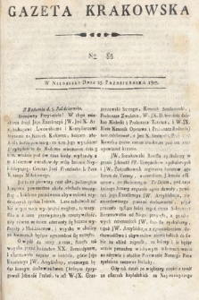 Gazeta Krakowska. 1807 , nr 85
