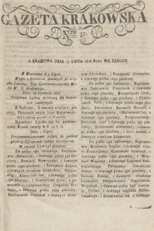 Gazeta Krakowska. 1816, nr 57