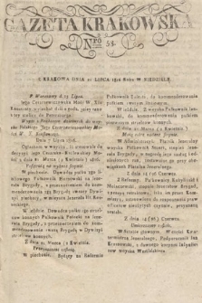 Gazeta Krakowska. 1816, nr 58
