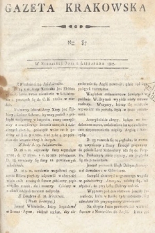 Gazeta Krakowska. 1807 , nr 87
