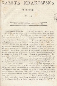 Gazeta Krakowska. 1807 , nr 89