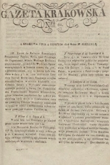 Gazeta Krakowska. 1816, nr 62