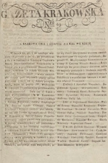 Gazeta Krakowska. 1816, nr 63