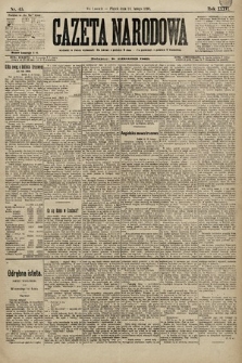 Gazeta Narodowa. 1896, nr 45