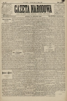 Gazeta Narodowa. 1896, nr 47