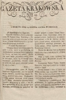 Gazeta Krakowska. 1816, nr 68