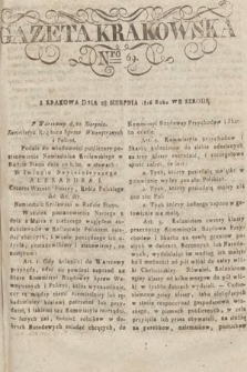 Gazeta Krakowska. 1816, nr 69