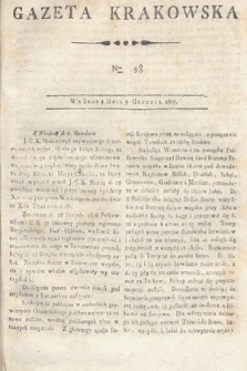 Gazeta Krakowska. 1807 , nr 98