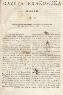 Gazeta Krakowska. 1807 , nr 99