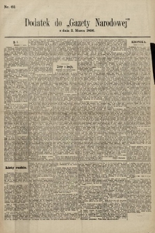 Gazeta Narodowa. 1896, nr 62