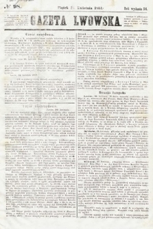 Gazeta Lwowska. 1864, nr 98