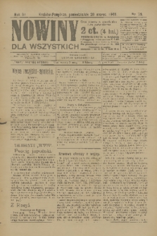 Nowiny dla Wszystkich : dziennik ilustrowany. R.3, 1905, nr 74