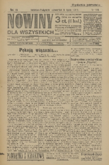 Nowiny dla Wszystkich : dziennik ilustrowany. R.3, 1905, nr 176