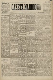 Gazeta Narodowa. 1896, nr 71
