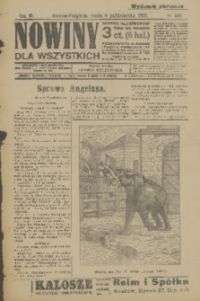 Nowiny dla Wszystkich : dziennik ilustrowany. R.3, 1905, nr 266