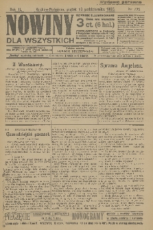 Nowiny dla Wszystkich : dziennik ilustrowany. R.3, 1905, nr 275