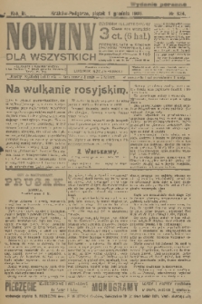 Nowiny dla Wszystkich : dziennik ilustrowany. R.3, 1905, nr 324