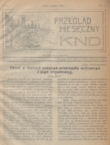 Przegląd Miesięczny KND. 1924, nr  3