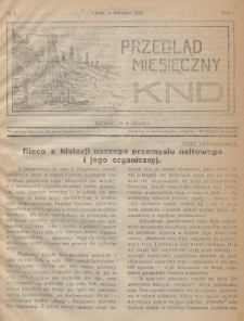 Przegląd Miesięczny KND. 1924, nr  4