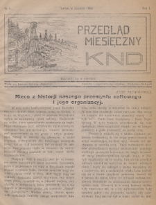 Przegląd Miesięczny KND. 1924, nr  6