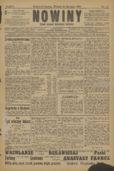 Nowiny : dziennik niezawisły demokratyczny illustrowany. R.6, 1908, nr 16