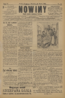 Nowiny : dziennik niezawisły demokratyczny illustrowany. R.6, 1908, nr 70