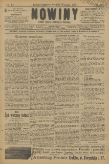 Nowiny : dziennik niezawisły demokratyczny illustrowany. R.6, 1908, nr 201