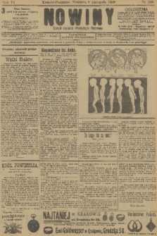 Nowiny : dziennik niezawisły demokratyczny illustrowany. R.6, 1908, nr 258