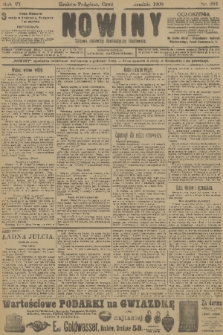 Nowiny : dziennik niezawisły demokratyczny illustrowany. R.6, 1908, nr 284