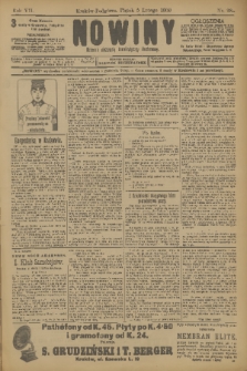 Nowiny : dziennik niezawisły demokratyczny illustrowany. R.7, 1909, nr 28