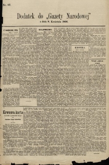 Gazeta Narodowa. 1896, nr 97