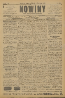 Nowiny : dziennik niezawisły demokratyczny illustrowany. R.7, 1909, nr 124