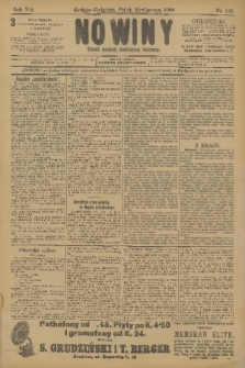 Nowiny : dziennik niezawisły demokratyczny illustrowany. R.7, 1909, nr 141