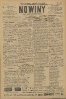 Nowiny : dziennik niezawisły demokratyczny illustrowany. R.7, 1909, nr 149