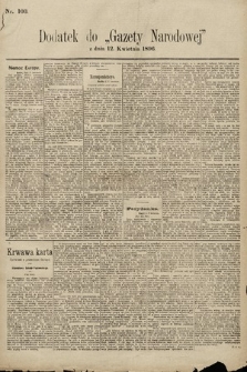 Gazeta Narodowa. 1896, nr 103