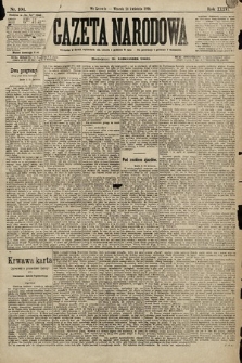 Gazeta Narodowa. 1896, nr 104