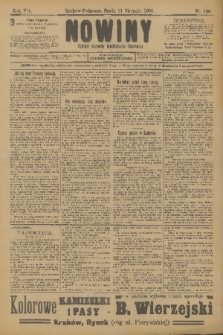 Nowiny : dziennik niezawisły demokratyczny illustrowany. R.7, 1909, nr 180
