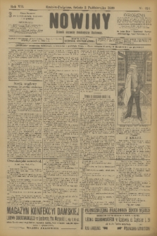 Nowiny : dziennik niezawisły demokratyczny illustrowany. R.7, 1909, nr 224