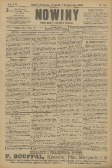 Nowiny : dziennik niezawisły demokratyczny illustrowany. R.7, 1909, nr 228