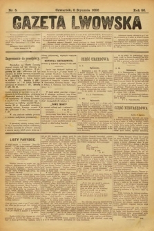 Gazeta Lwowska. 1896, nr 5