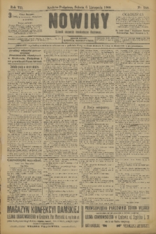 Nowiny : dziennik niezawisły demokratyczny illustrowany. R.7, 1909, nr 253