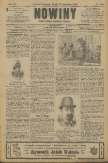 Nowiny : dziennik niezawisły demokratyczny illustrowany. R.7, 1909, nr 256