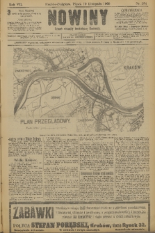 Nowiny : dziennik niezawisły demokratyczny illustrowany. R.7, 1909, nr 264