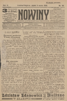 Nowiny : dziennik ilustrowany dla wszystkich. R.4, 1906, nr 66