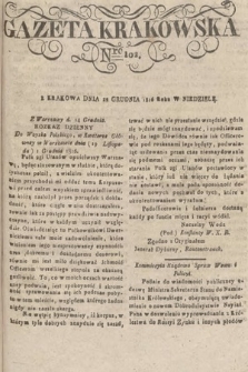 Gazeta Krakowska. 1816, nr 102