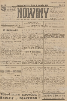 Nowiny : dziennik ilustrowany dla wszystkich. R.4, 1906, nr 215