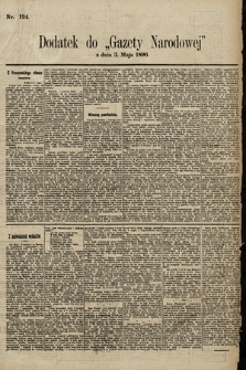 Gazeta Narodowa. 1896, nr 124